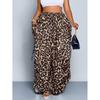 Womens High Waist Loose Drawstring Lantern Pants Casual Trousers