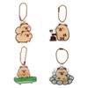 Creative Capybara Bag Hanging Acrylic Capibara Pendant Fashion Capybara Keychain  Kids
