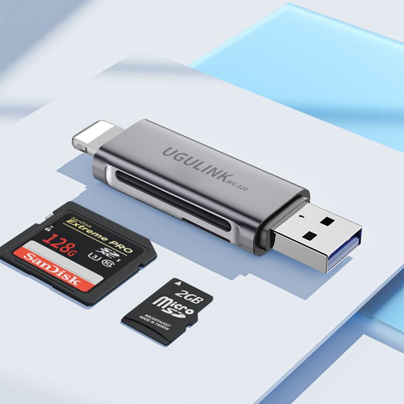 Подходит для устройств чтения карт мобильных телефонов Apple, устройств чтения карт USB3.0 SD-карт, устройств чтения карт TF, устройств чтения карт из алюминиевого сплава, высокоскоростных.