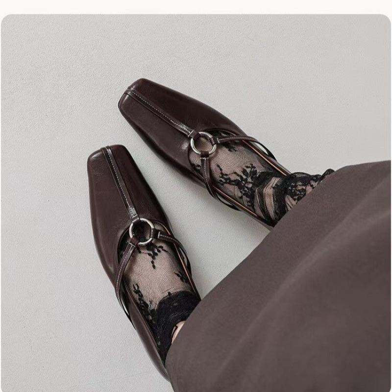 2024 Весна Женские Туфли На Высоком Каблуке Модные Пряжки Роскошные Женские Одинарные Туфли Неглубокие Высокие Каблуки Женские Новые Туфли