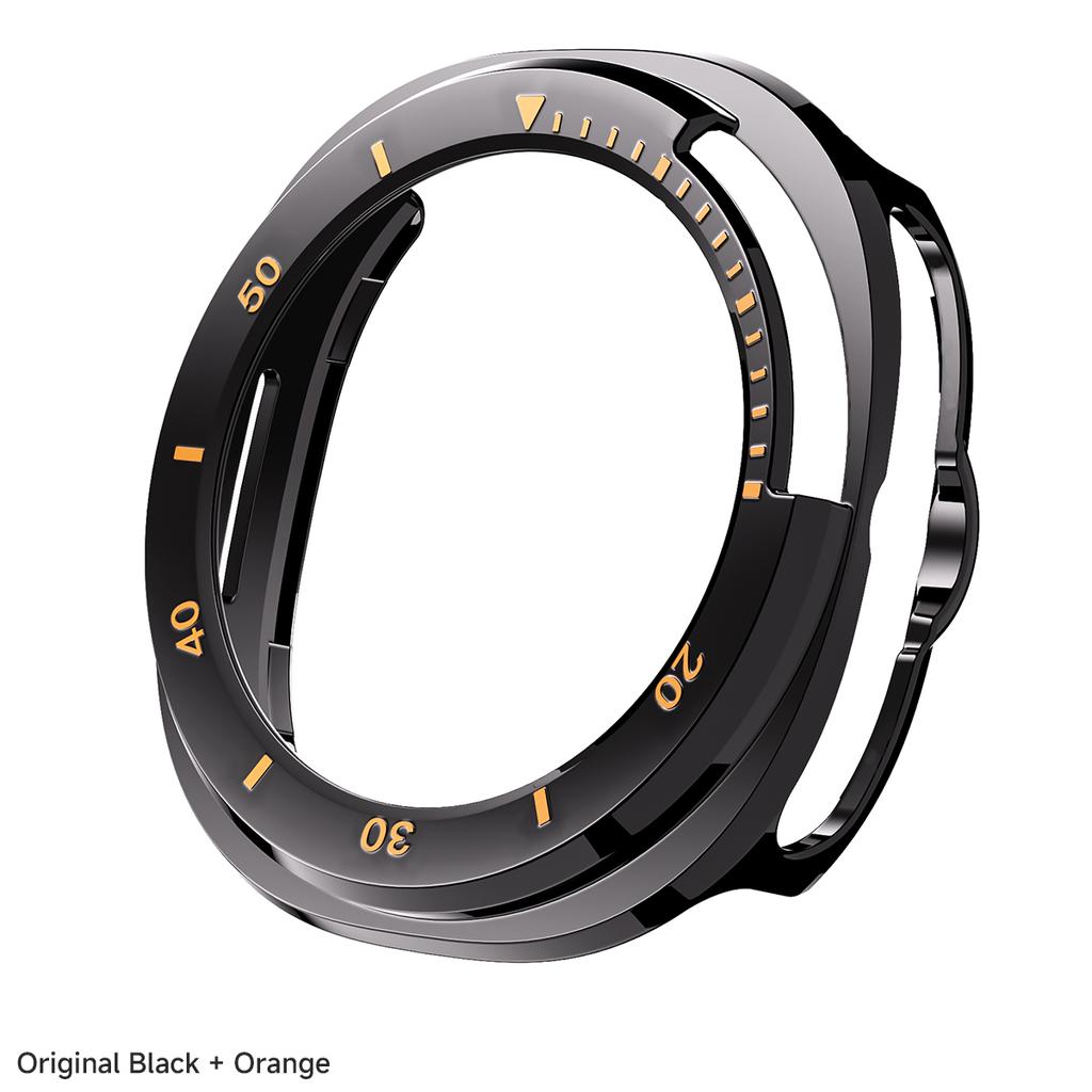 Чехол-бампер с полным покрытием для Samsung Galaxy Watch 8 Classic 46 мм, [Без защиты экрана] Тонкий ударопрочный чехол для Samsung Watch 8