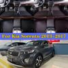 Car Foot Pads For Kia Sorento 2013-2017 Car Interior Accessories Protective Pad Custom Auto Floor Mats Automobile Carpet