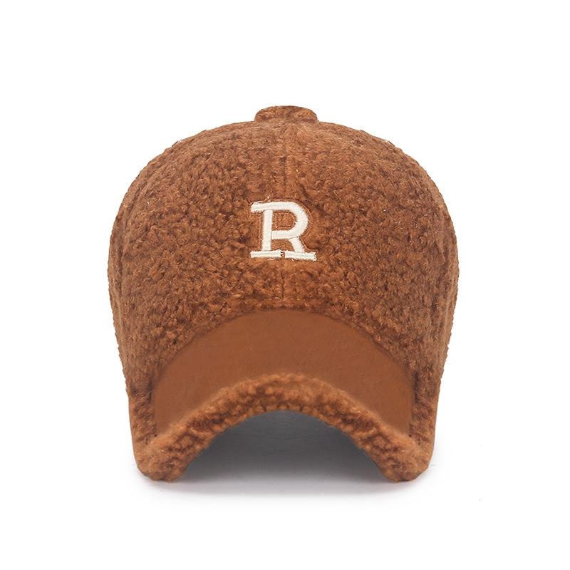 Осень и зима Интернет знаменитость Тедди флис теплая бейсболка модная женская уличная съемка универсальная утиный язычок трендовая шляпа