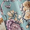 1PC NAPEARL 70-80% Blackout Shading Curtain Printed Floral Curtain Pastoral Style Window Drapes Home Decor