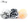 Alisouy 2pcs 3mm-50mm Spot Line Silicone Flexible Flared Flesh Ear Plug Tunnel Expandar Stretcher Gauge Earring Piercing Jewelry