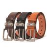 Men's Genuine Leather Belt, Korean Style with Pin Buckle - Trendy, Casual, Youthful Design