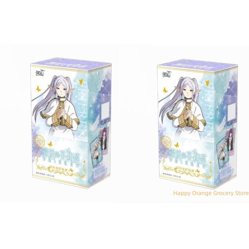 Genuine Frieren Trading Card Pack Features The Wise Elf Mage Frieren Her Companions Perfect For Anime Collectors Gifts