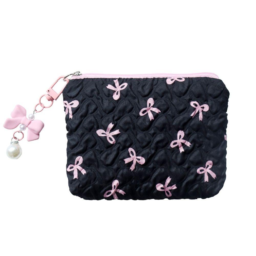 Quilted Cotton Makeup Bag Large-Capacity Girls' Make Up Organizer INS Makeup Pouch  for Women
