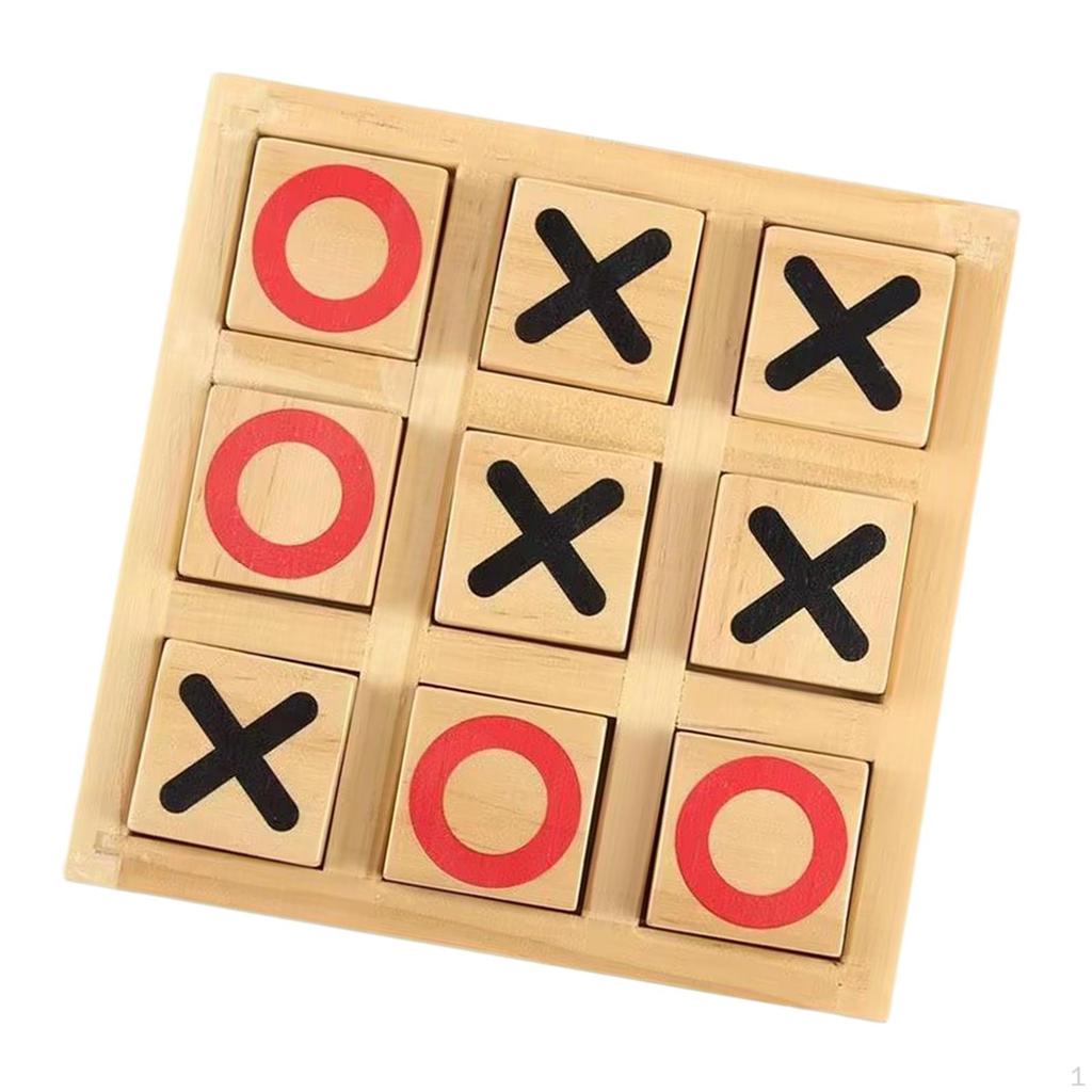 Настольная игра Tic TAC Toe, семейный журнальный столик ручной работы для дома