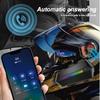 Bluetooth 5.3 гарнитура для шлема мотоцикла стерео гарнитура Hands Free вызов водонепроницаемый музыкальный плеер наушники 1000 мАч голосовое управление наушники