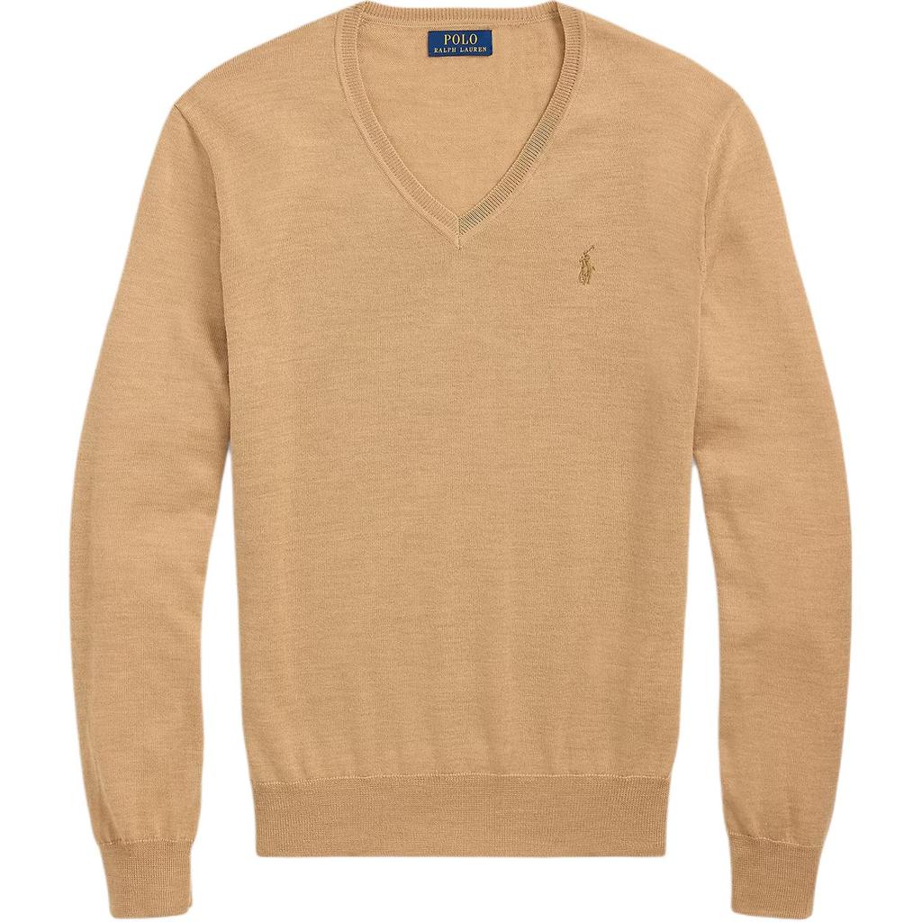 Polo Ralph Lauren Washable Wool V-Neck Pullover Sweater Men Sweater 710941105-009