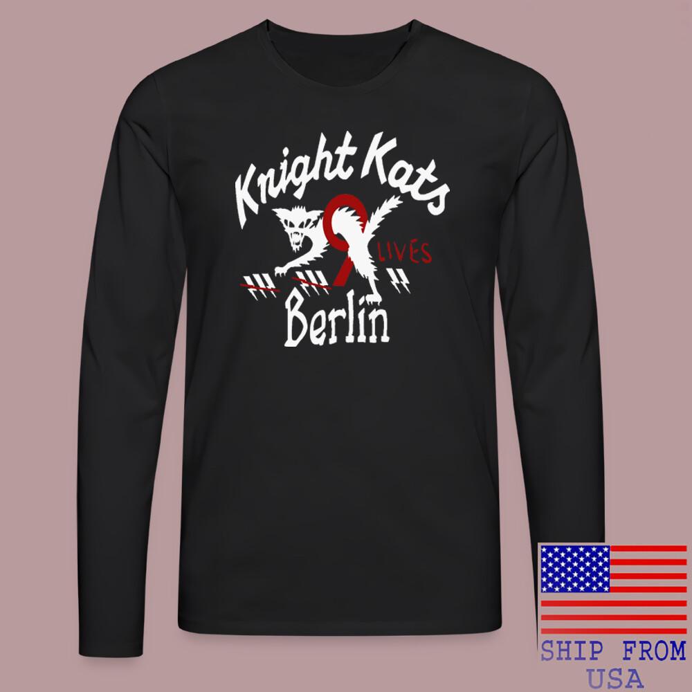 Knight Kats Berlin Lives Black Size S2XL Unisex T-Shirt