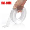 1M10M Two Sided Adhesive Tape Ultrastrong Double Sided Tape Transparent Washable Strips Mounting Tape for Decoration