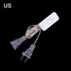 1Pc 3M Plug Extender Wire With Switch Eu/Us Plug For Led String Light Wedding Christmas Decor Led Garland Lights