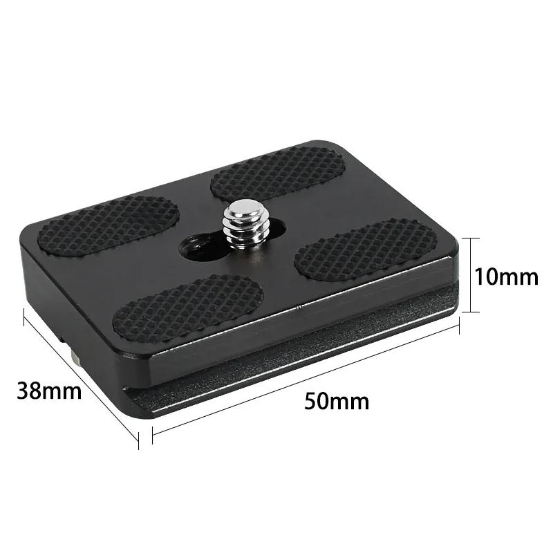Dslr Quick Release Plate Camera Plate Tripod Head Plate Adapter With 1/4 Screw For Yunteng Velbon 690 590 600 Camera Tripod