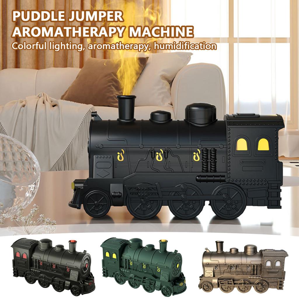Маленький поезд Арома Диффузор Контейнер Масло Цветная Ароматерапевтическая Лампа Распылитель Увлажнитель