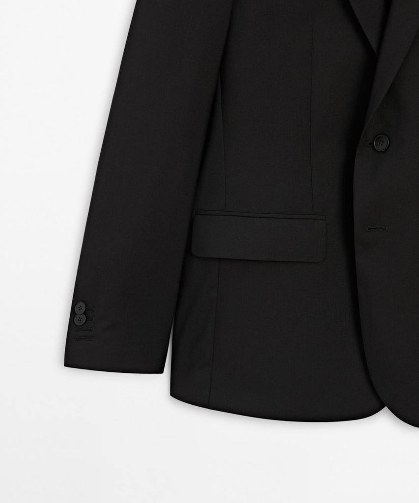 Пиджак Massimo Dutti из шерсти Cool Wool