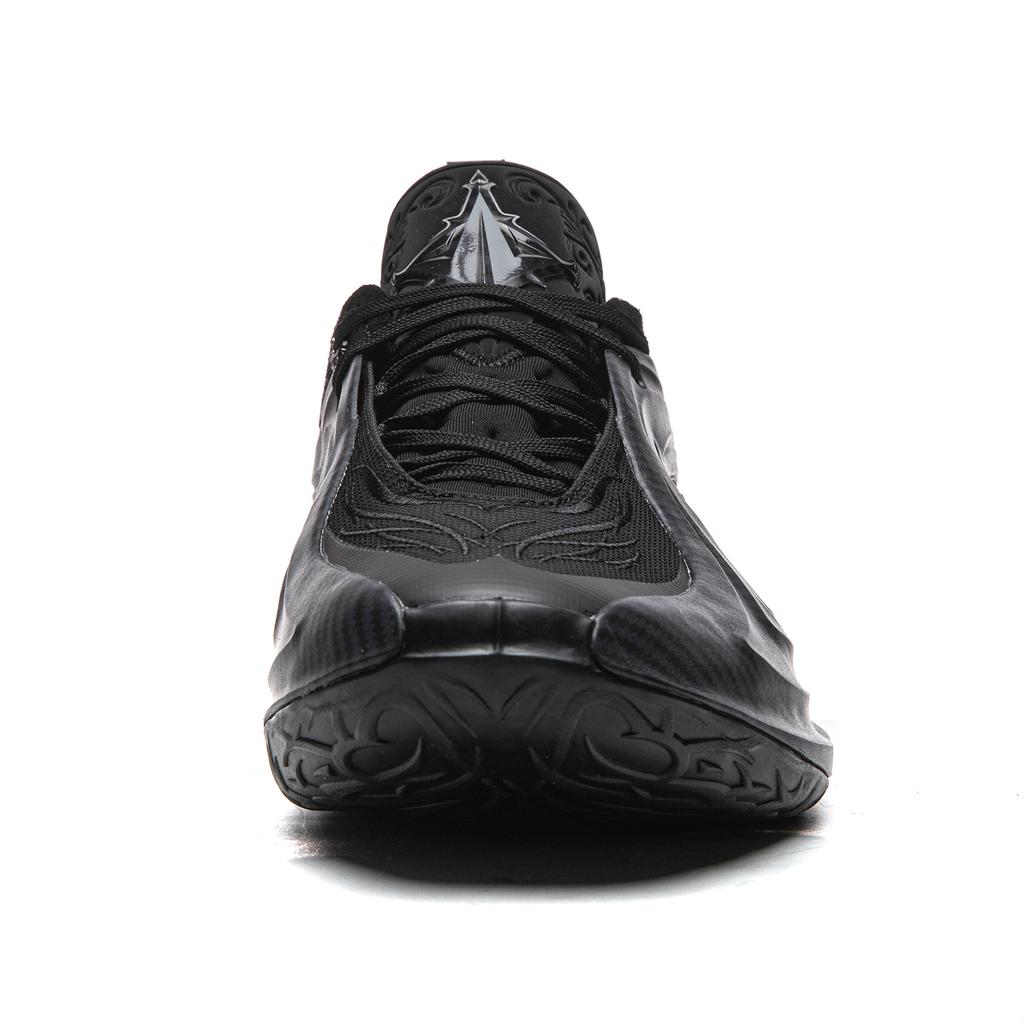 Li Ning JB4 Амортизирующие Скользкие Устойчивые к истиранию Дышащие Упругие Сцепление Низкие Баскетбольные кроссовки Мужские Черные ABAV089-2