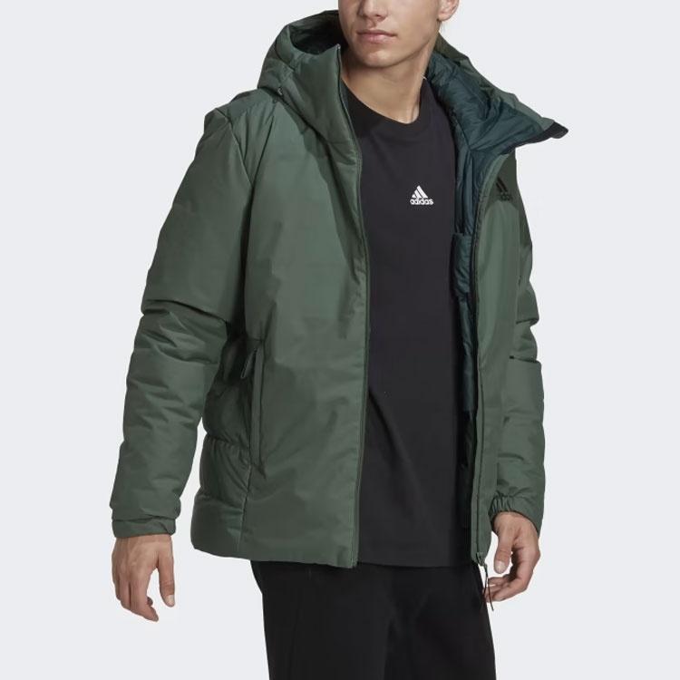 adidas Пуховик Traveer Cold.RDY 'Зеленый' Мужской HG6014
