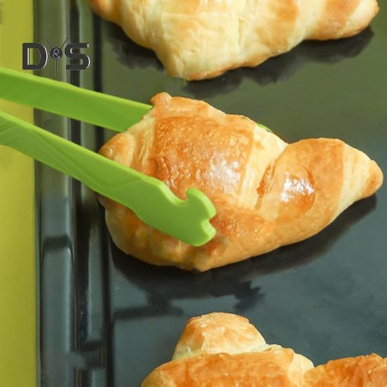 Зажим для еды, противоскользящая ручка, щипцы для сервировки еды, универсальные щипцы для барбекю, кухонная утварь для домашнего пикника