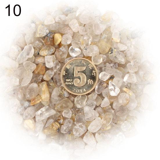 100g Faux Amethyst Chips DIY Crystal Quartz Stone Rock Mini Terrariums Decor