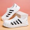Fashion Summer Shell Toe Men's Fashion Sandals Sale White Platform EVA Shoes Men Beach Sandals Size 45 Lightweight Garden Shoes Women