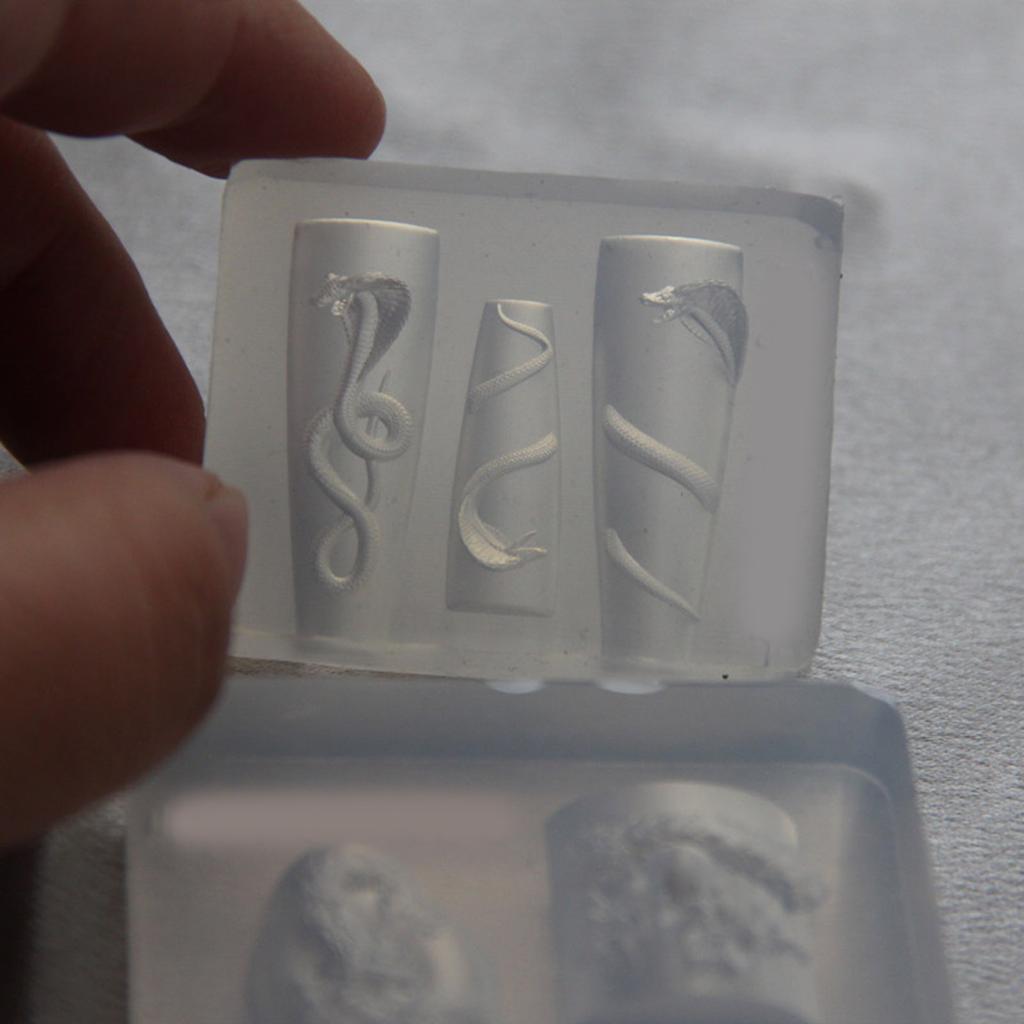 Creative Nail Art Silicone Mould for Easy Pattern and Designs Creation Soft Materials Fit Various Nail Shapes and Length