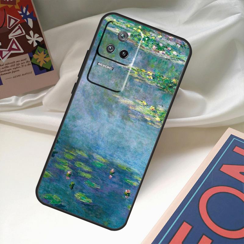 Чехол с рисунком Клода Моне для POCO X6 Pro M6 X5 X3 M5s F3 F5 Xiaomi 14 Ultra 13 12 Lite 11T 12T 13T Pro Coque