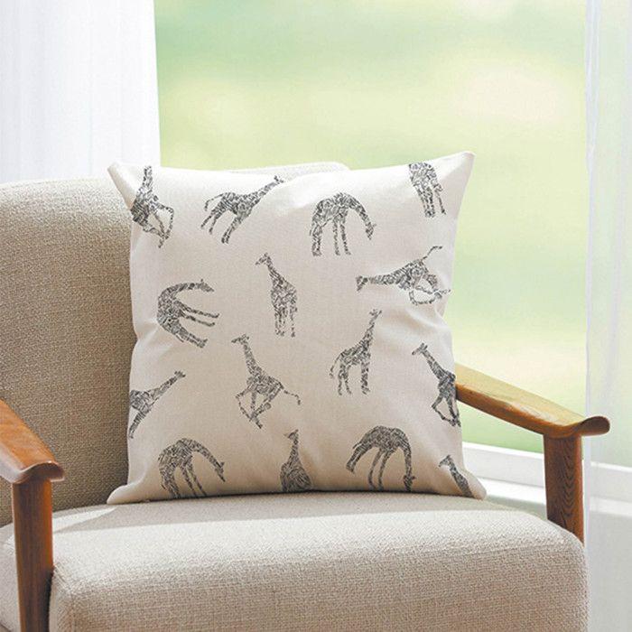 Housse de coussin Crème à customiser 45,5 x 45,5 cm - Cricut