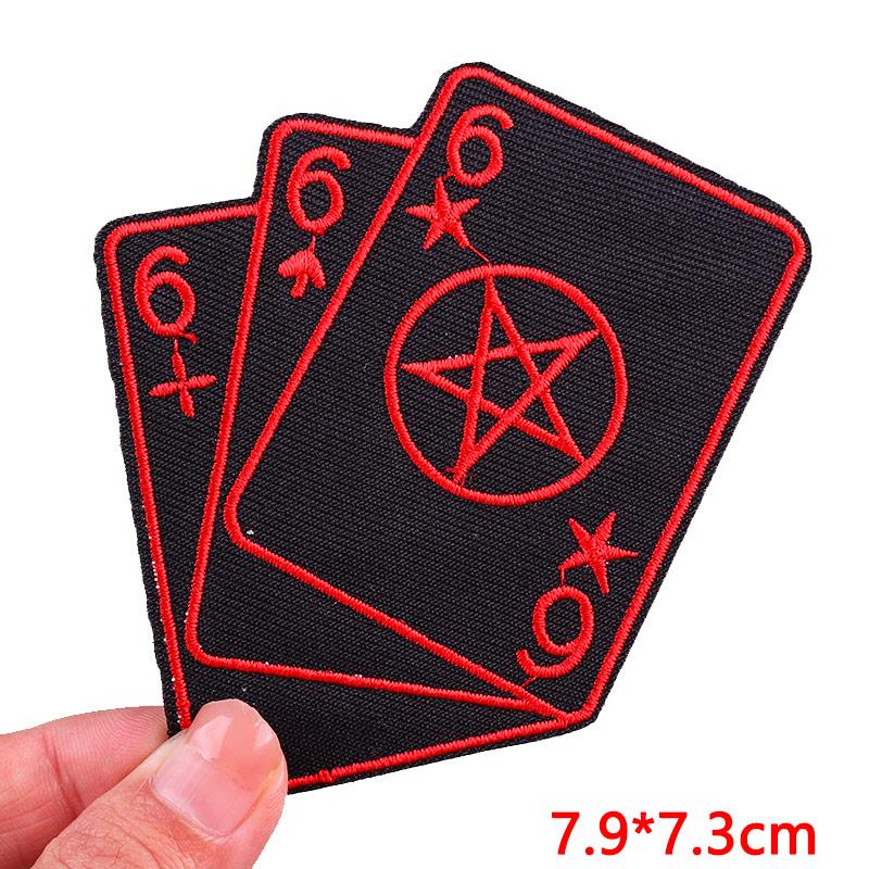 Personal Letter Slogan Embroidered Patches Jackets Jeans Backpack Embroidery DIY Iron On Patches For Clothing Sew Badges Sticker