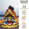 1pc, Donald Duck Family Warmth Blanket, Seasonal Comfort for Your Home Decor, Blanket, Versatile & Cozy for Bedroom, Living Room, Travel, Camping, Car