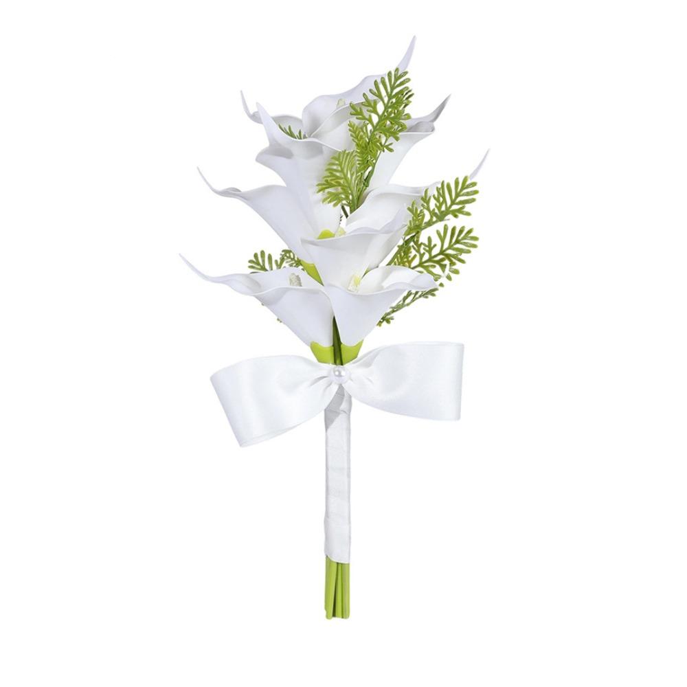 Elegant Bridal Bouquet Handheld Bridesmaid Flower Gift Wedding Hold Flower  Wedding Ceremony