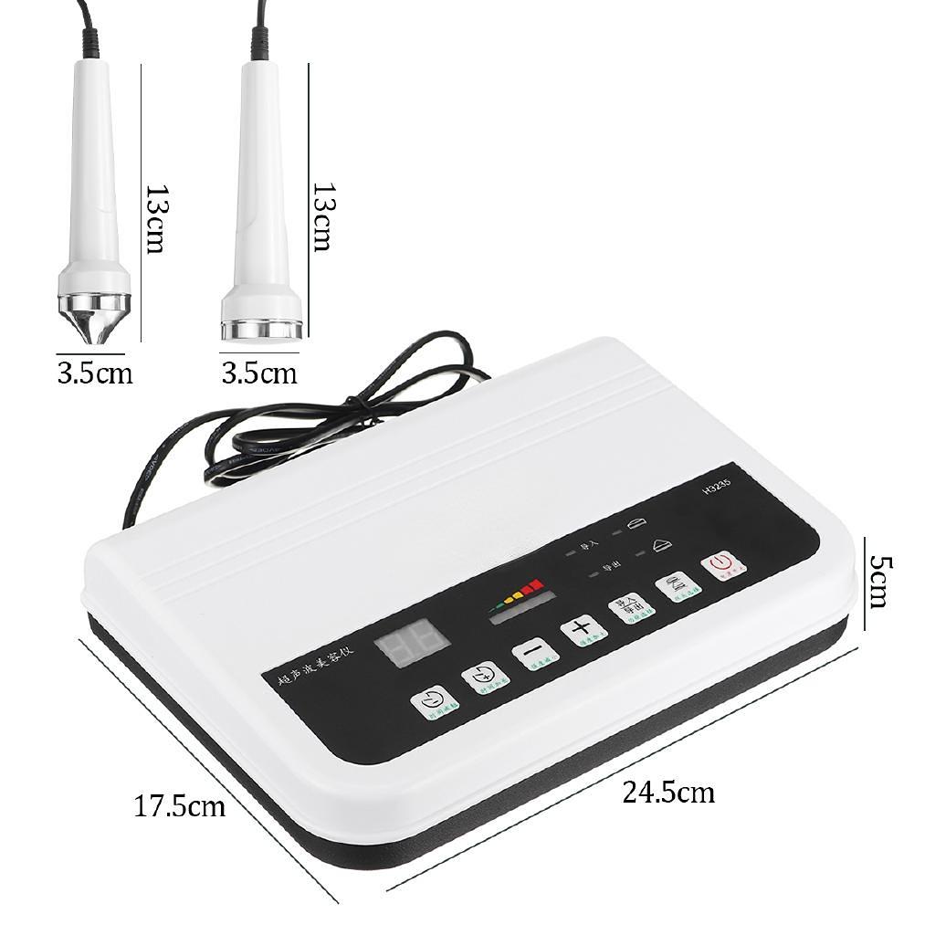 220 В 50-60 Гц 22 Вт Ультразвуковой аппарат для красоты 1 МГц Уход за кожей лица Красота лица Антивозрастной аппарат Салон красоты Устройство