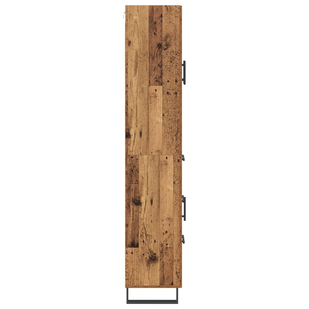 Highboard Reclaimed Wood 69.5 x 34 x 180 cm Particleboard
