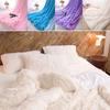 Throw Blanket Faux Fur Blanket Bed Blanket Shaggy Polyester Keep Warm AVE
