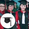 Academic Hat Acrylic Fibers Headwear Academy Souvenir Caps Cosplay Supplies Pendent Unisex Graduation Hat Master