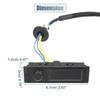Pack of 1 for Nissan Pathfinder 2013- Rear Trunk Tailgate Rear Door Switch
