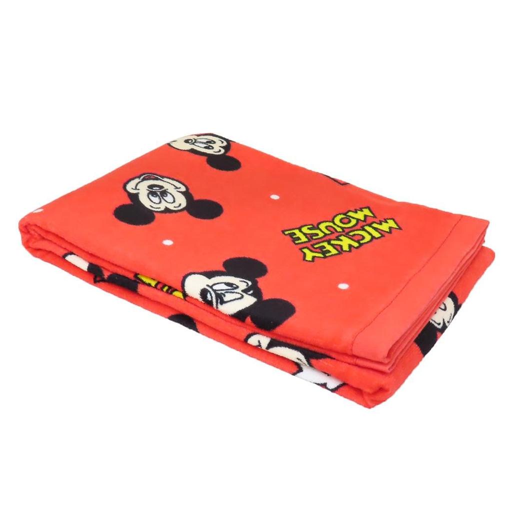 Полотенце для ванной Hayashi Disney Mickey Mouse Junior Набор полотенец для ванной с 2 узорами и логотипом в рамке, синее, прозрачное, HON & (Жаккард красный)