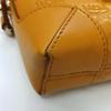 [Pre-Owned] Berlin Small Yellow Leather Crossbody Bag With Gold Hardware And Detachable Shoulder Strap - Good #1HN3LH