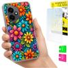 Etui Do Honor X7D / 400 Smart Obudowa Foto Case Plecki Kwiaty + Szkło 9H