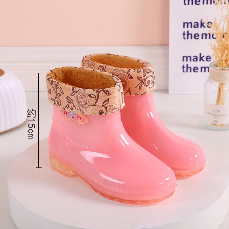 Длинные резиновые сапоги женские модные дождевые туфли женские взрослые без подкладки с высоким голенищем водонепроницаемые туфли быстросохнущие резиновые туфли лето