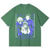 230 Gsm 100% Cotton Jujutsu Kaisen V54 Print Unisex Heavy Cotton T Shirt