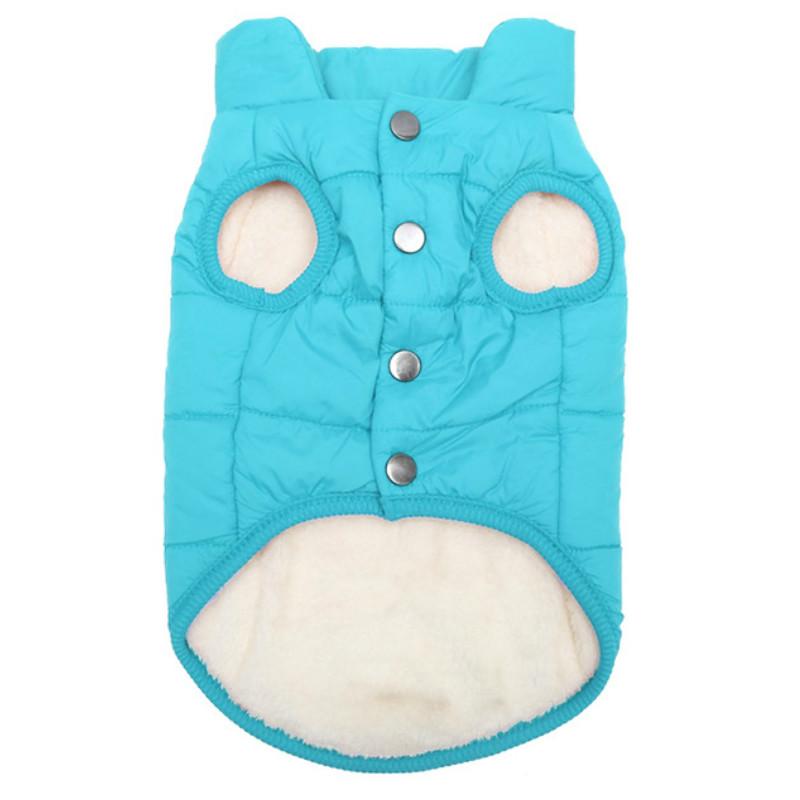 Теплый жилет для собак. Верх нейлон, подклад флис