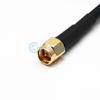 Longbow RG58 SMA-J Male to N-J Male Inner Pin Adapter Cable