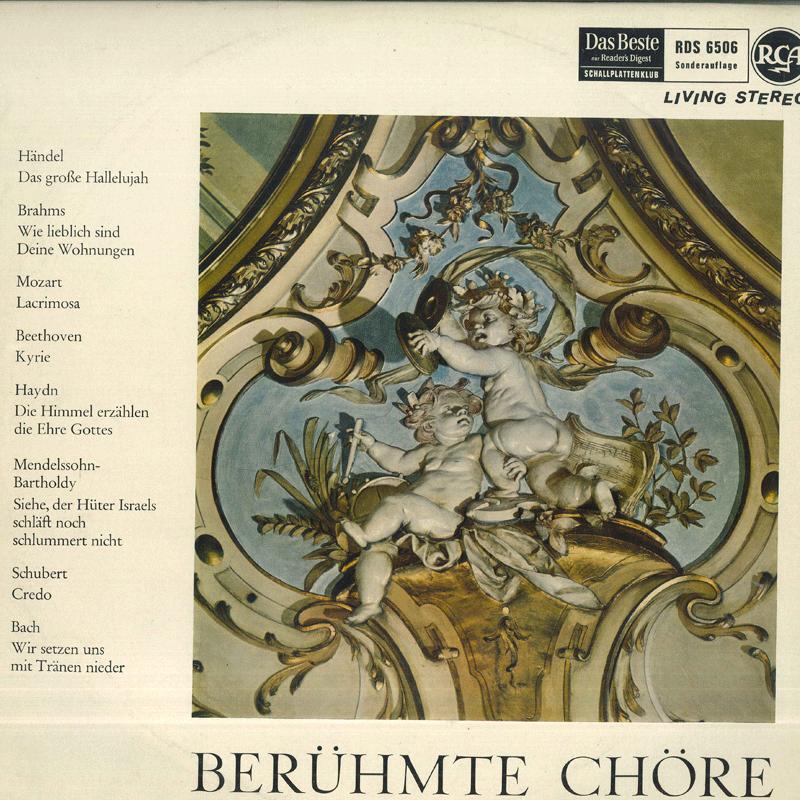Виниловая пластинка ROBERT SHAW SYMPHONIE ORCHESTER CL Знаменитые хоры RDS6506 RCA Германия Классика Б/у