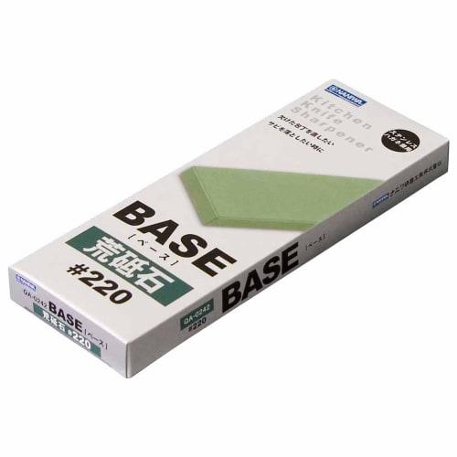 NANIWA Knife Whetstone X Whetstone Case Stand, Base Whetstone #220, Rough Whetstone QA-0242