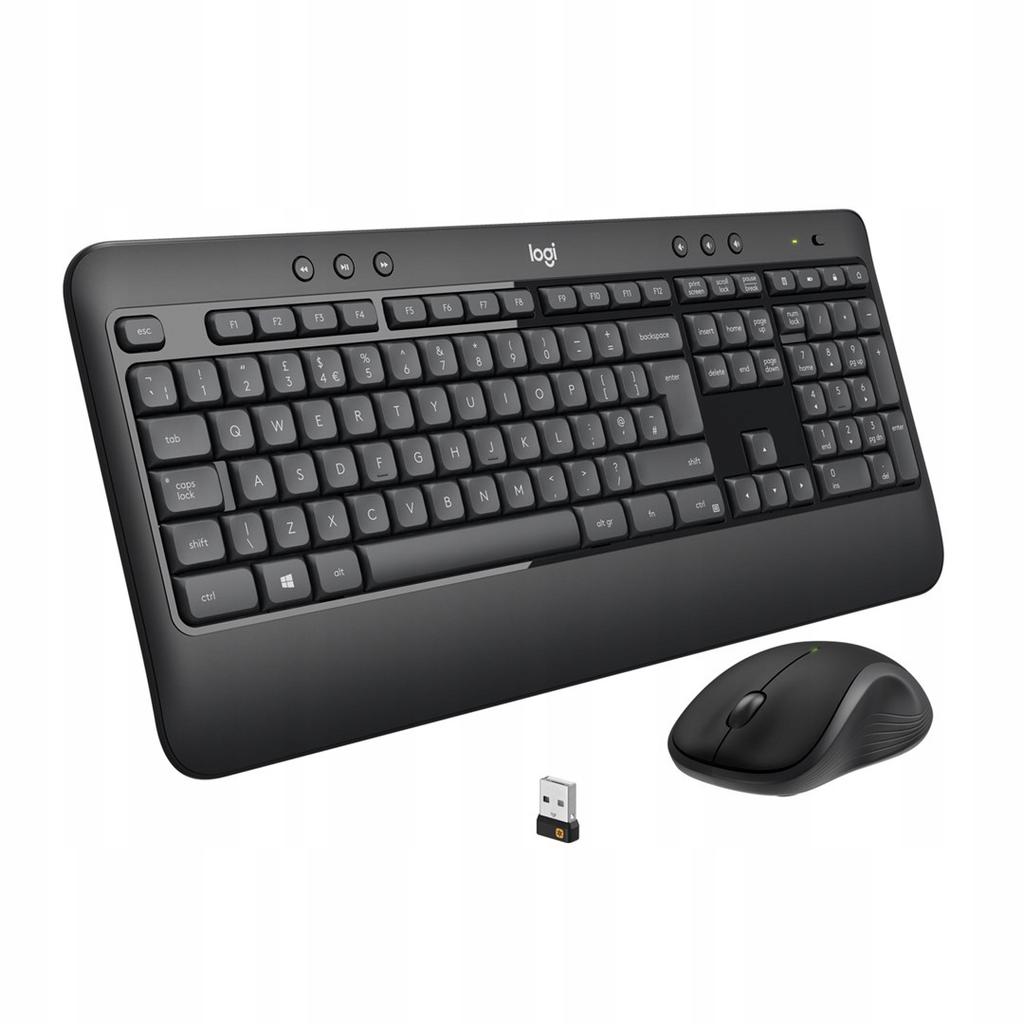 Logitech Mk540 Advanced Usb Black Kit