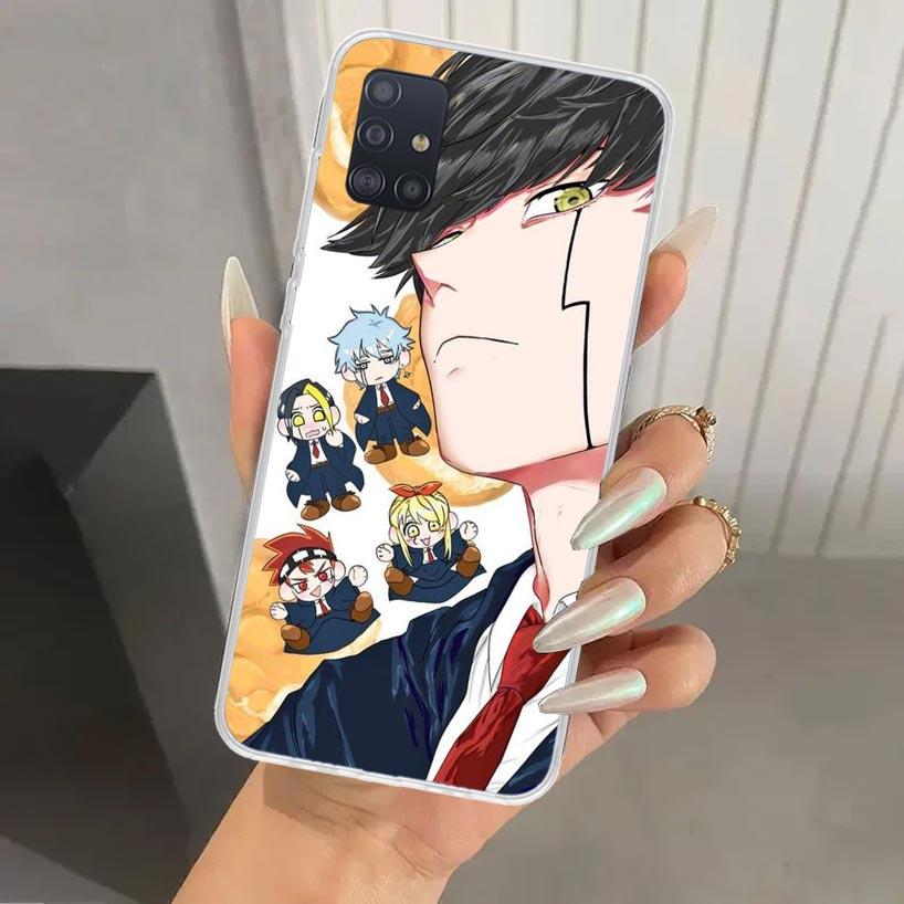 Mashle Magic And Muscles Phone Case for Samsung Galaxy A52 A32 A22 A12 A02S A50S A30S A10S Note 20 Ultra 10 Plus S10 A31 A20 A71