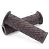 Grippy Grip Motorcycle Grip for Handlebar Diameter 22.2 122mm End Penetration GG-D-KNIT Brown 33440