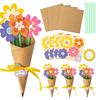 6/12/24/48 Set Flower Bouquet Craft Kit Make Your Own Flower Bouquet DIY